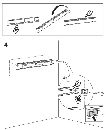IKEA BESTÅ Suspension Rail - 10