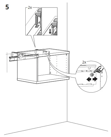 IKEA BESTÅ Suspension Rail - 11