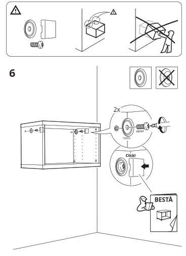 IKEA BESTÅ Suspension Rail - 12