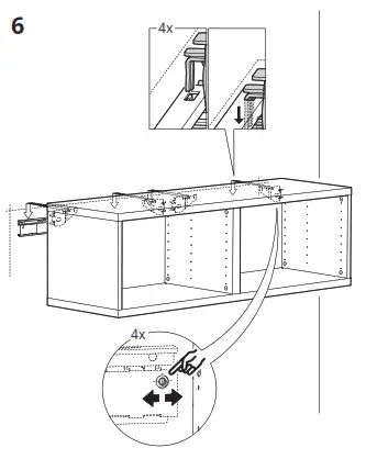 IKEA BESTÅ Suspension Rail - 20