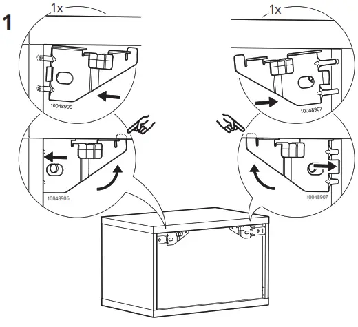 IKEA BESTÅ Suspension Rail - 7