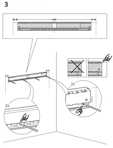 IKEA BESTÅ Suspension Rail - 9