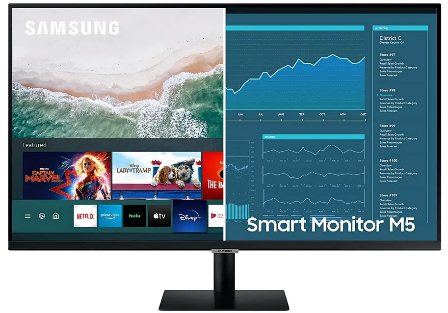 SAMSUNG LS27AM500NNXZA Smart Monitor