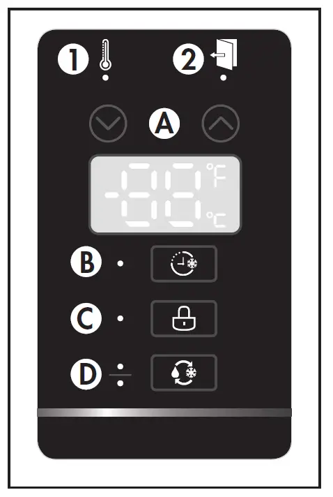 Danby DUF206E1WDD, DUF206E1SSLDB Convertible Upright Fridge and Freezer 4