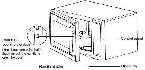 Midea EM9P022PS-P Microwave Oven-1