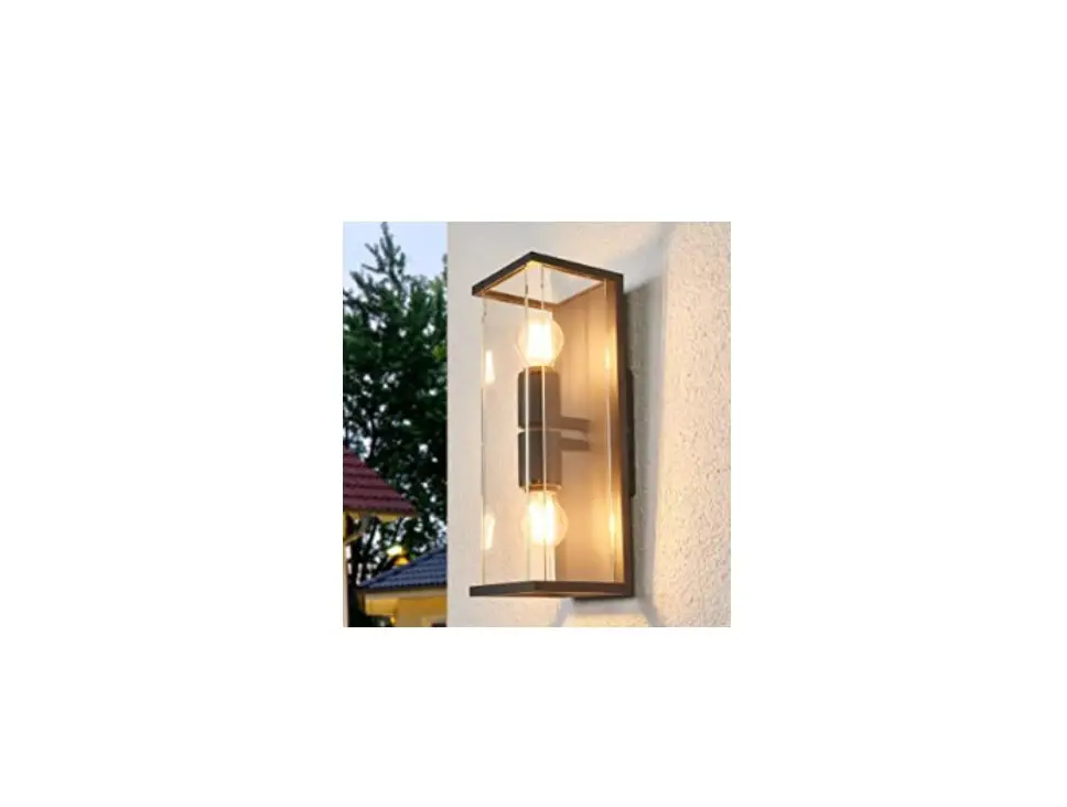 Lindby E27 Junias Outdoor Wall Light Instruction Manual