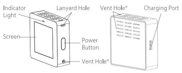 Miaomiaoce Technology PN01E200020 Mini Air Quality Monitor-1