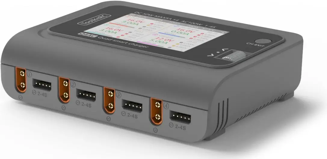 ToolkitRC Q4AC 4CH Smart Charger