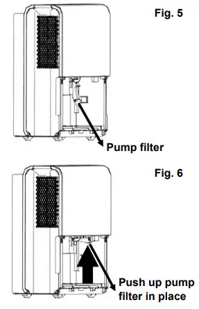 Whynter 50 Pint Portable Dehumidifier RPD-506EWP - figure 9