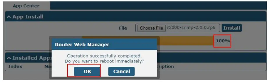 robustel SNMP App - fig 3