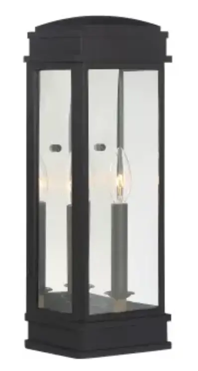 SIGNATURE HARDWARE 476889 Fairplex Tall Outdoor Wall Sconce