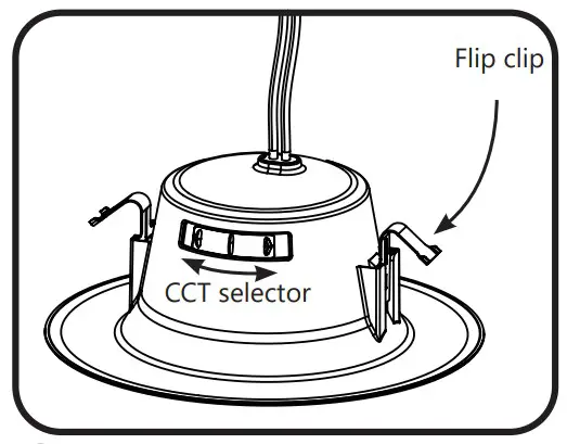 GE current LED8DRS4-9SC LED Recessed Downlight - fig 1
