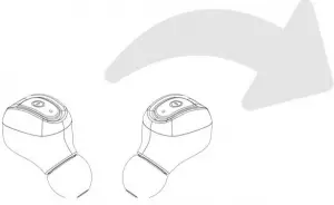 Charging Case Truly Wireless Earbud Power off