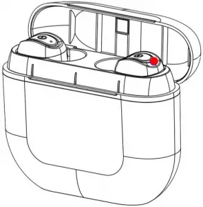 Charging Case Truly Wireless Earbud Power off