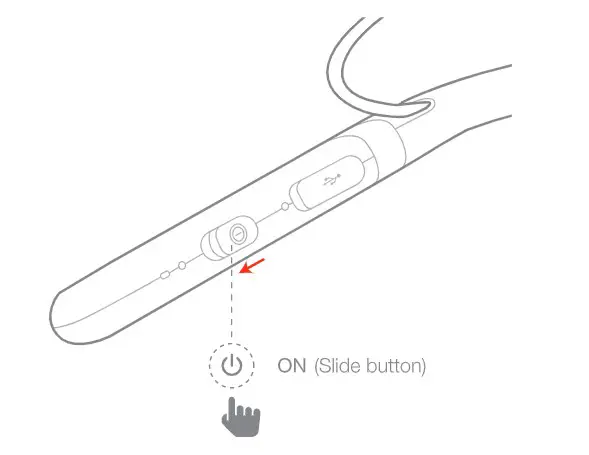 JBL LIVE200BT Wireless In-Ear Neckband Headphones - connection1