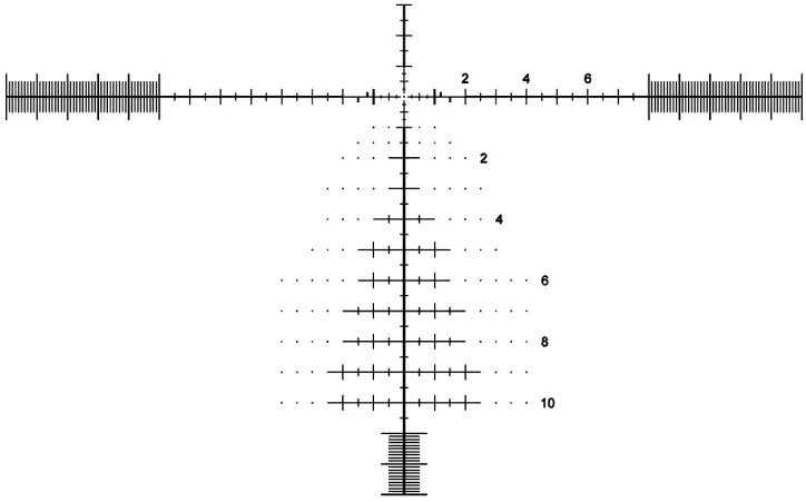 Bushnell XRS3 Elite Tactical 6 36x56mm Riflescope - PLANE RETICLE
