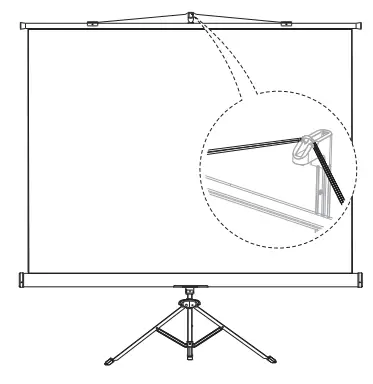RAPTURE RPT-GST100B Green Screen Canvas 3