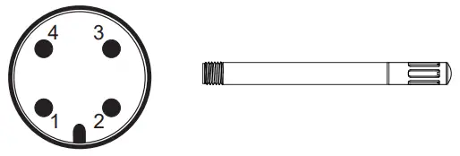 E E ELEKTRONIK EE061 Humidity and Temperature Probe with 4-20 mA Output - fig 1