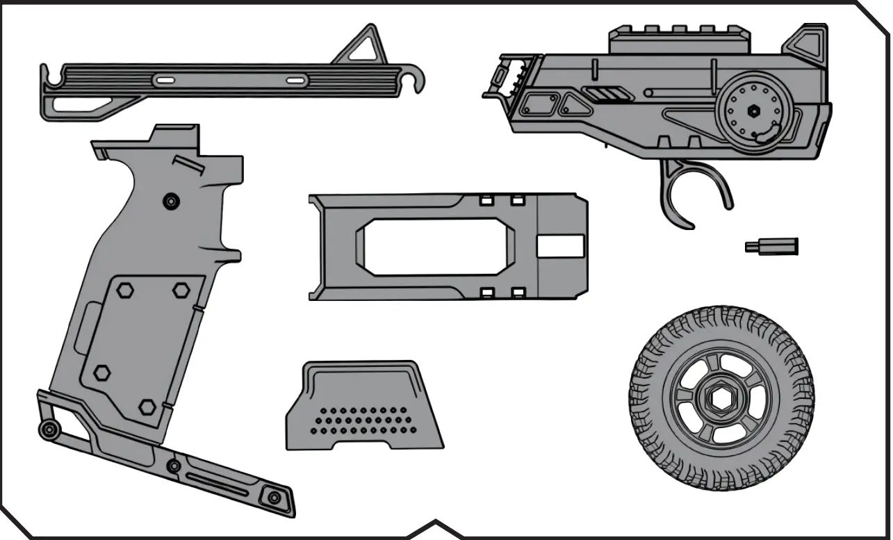 AMEWi 22575 CoolRC DIY Race Buggy 2WD - Fig 2
