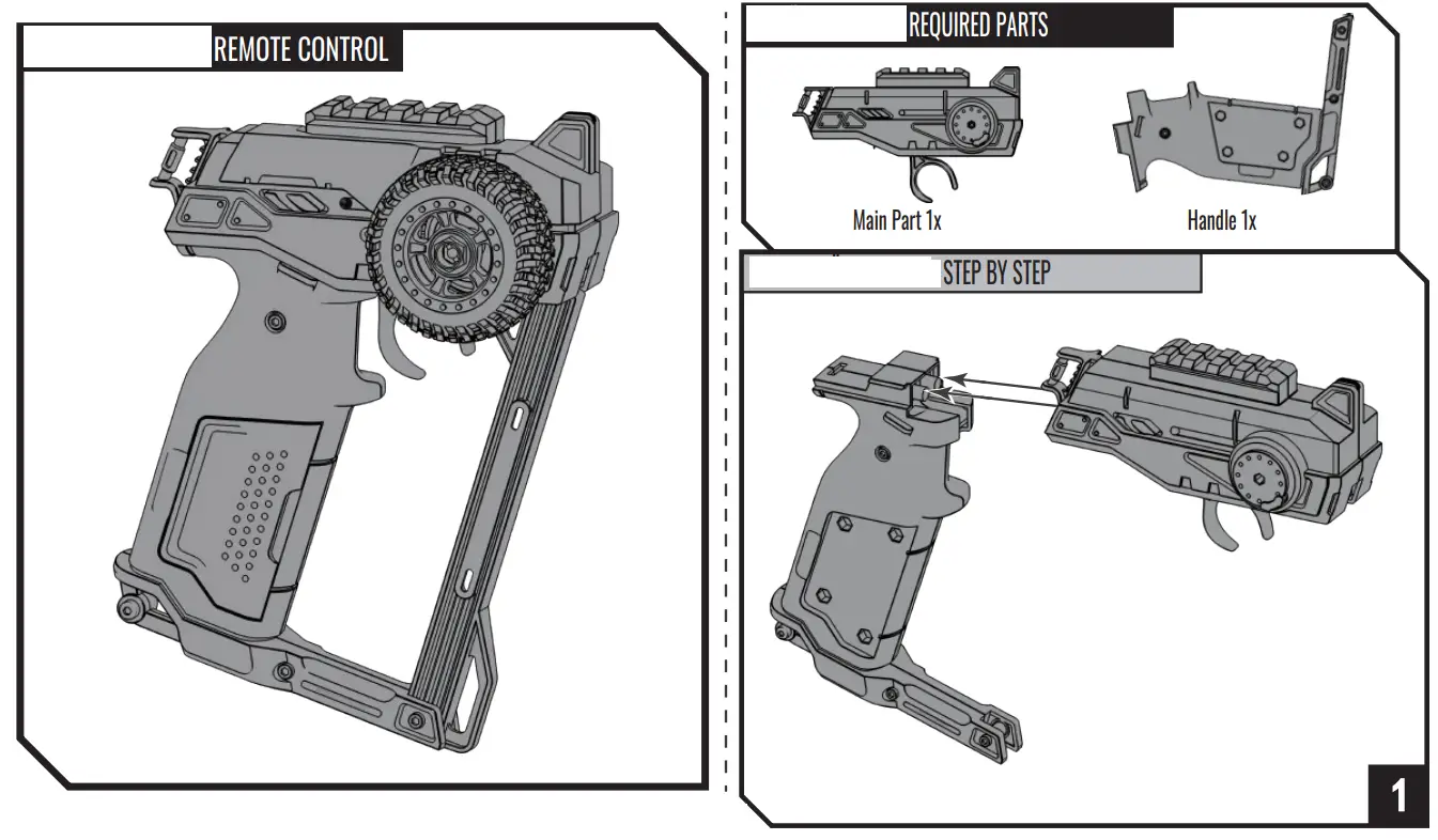 AMEWi 22575 CoolRC DIY Race Buggy 2WD - Fig 3