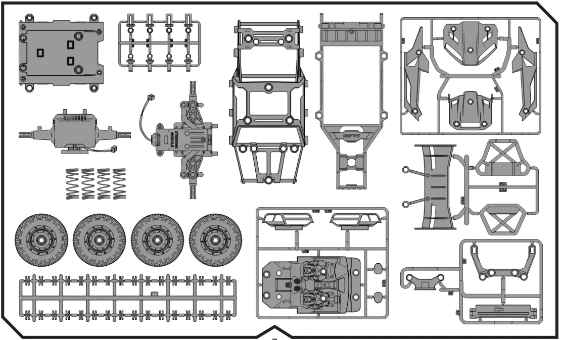 AMEWi 22579 Junior Cool RC Blazer Buggy - fig 1