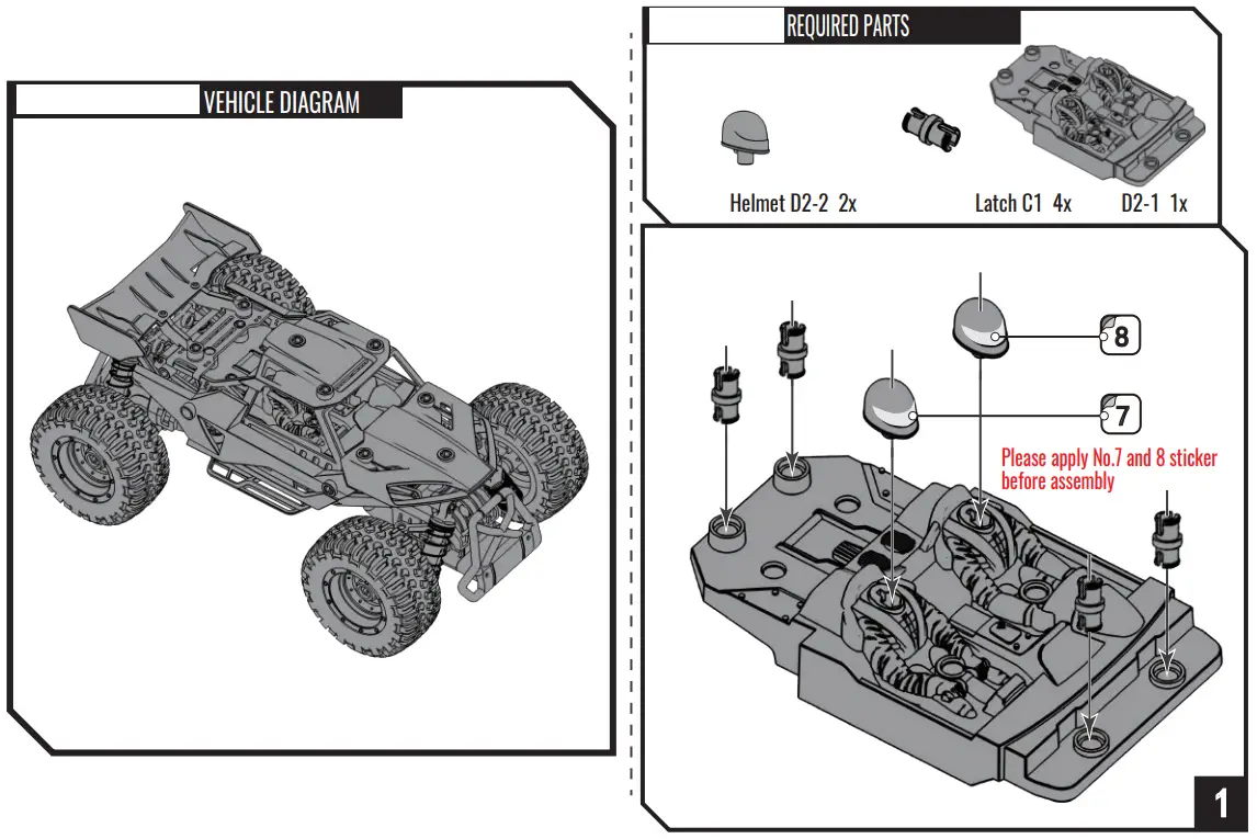 AMEWi 22579 Junior Cool RC Blazer Buggy - fig 7