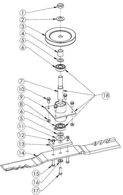 SWISHER-WRC10224HC-24-Inch-Commercial-Pro-Honda-Walk-Behind-Rough-Cut-Mower-fig-11
