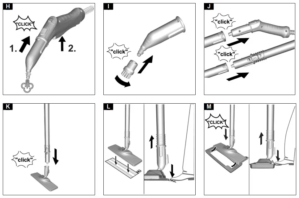 KARCHER SC 3 EasyFix Steam Cleaner - Product Overview 4