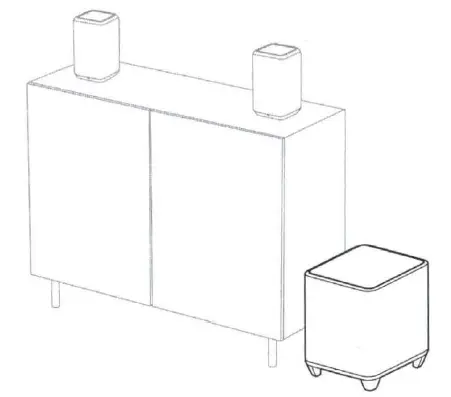 DENON 033HWS8 Home Subwoofer 4