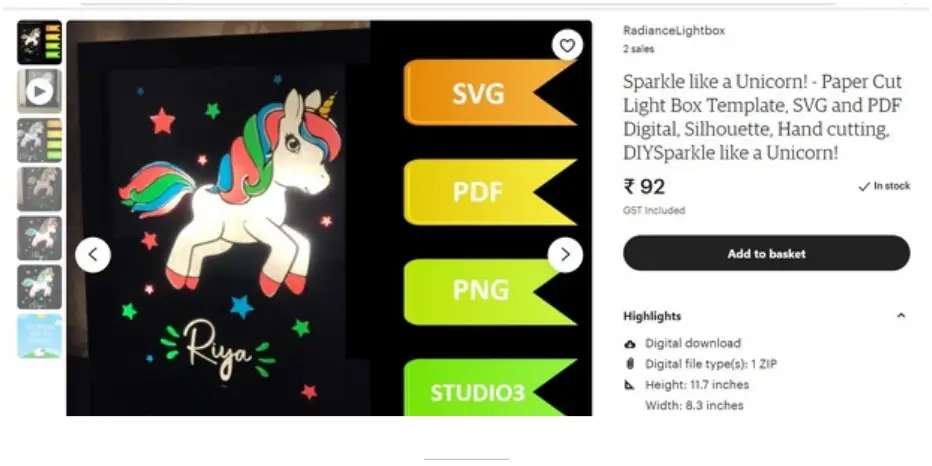 instructables Unicorn Night Light - Figure 10