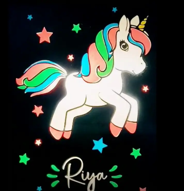 instructables Unicorn Night Light