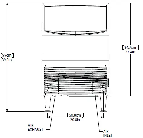 Scotsman-UF424-400lb-Flake-Ice-Machine-12