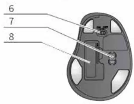 i-tec MWBT245 bluetooth Ergonomic Optical Mouse-one