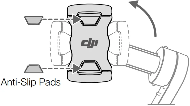 dji OSMO MOBILE 3 Smartphone Gimbal - Mounting