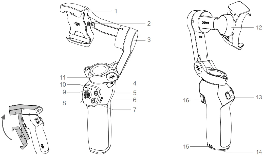 dji OSMO MOBILE 3 Smartphone Gimbal - Overview