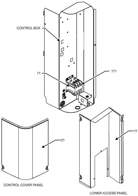Control box Assembly