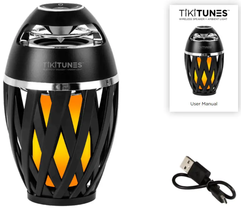 TiKiTUNES E235881 Bluetooth Speaker with Ground Stakes - Fig 1