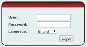 Log in the door phone