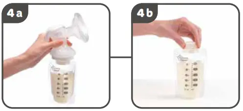 Tommee Tippee Express and Go Pouch Bottle and Pouch- 5