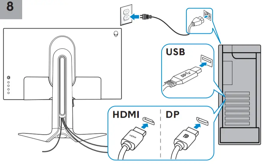 ALIENWARE AW2720HF 27 inch Gaming Monitor -fig 8
