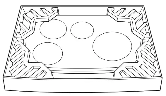 MONOGRAM ZHU36RDPBB 36 Inch Electric Cooktop-BEGIN