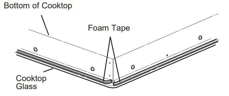 MONOGRAM ZHU36RDPBB 36 Inch Electric Cooktop-TAPE