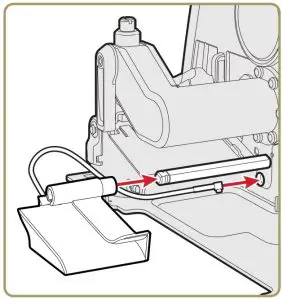 install the RFID antenna