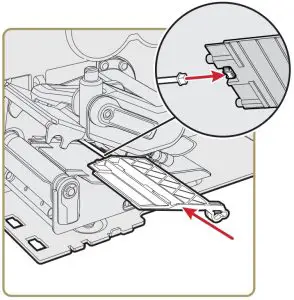 install the RFID antenna