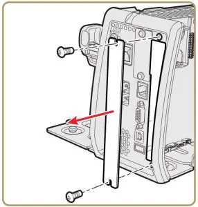 install the RFID board assembly