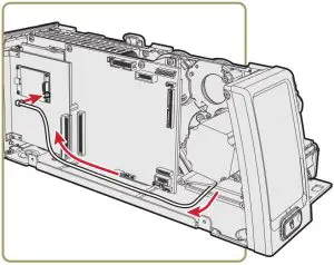 install the RFID board assembly