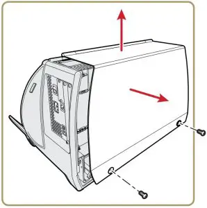 remove the electronics cover