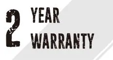 2 Years Warranty