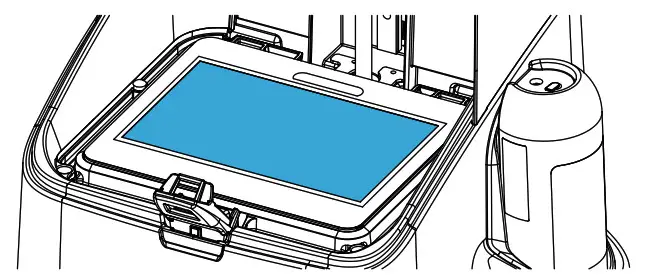 Check the protective film on the LCD
