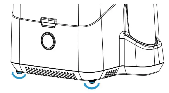 Position the printer